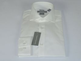 Men's Dress Shirt Christopher Lena 100% Cotton Wrinkle Free C507RSSR Ecru Slim image 4