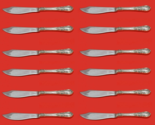 American Victorian by Lunt Sterling Silver Fish Knife Custom Set 12 pcs ... - $830.61