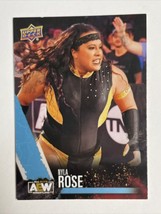 #50 NYLA ROSE 2021 Upper Deck AEW Wrestling First Edition RC - £1.03 GBP