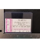 JETHRO TULL - VINTAGE OCTOBER 14 1992 WARFIELD SAN FRANCISCO CONCERT TIC... - $13.69 CAD