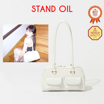 [STAND OIL] (HyunA&#39;s Pick) Chubby bag White Korean Brand Women&#39;s Bag - £121.67 GBP