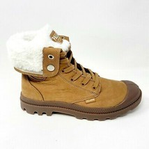 Palladium Womens Baggy NBK WT Mahogany Size 9 Leather Boots 76890 257 - £67.90 GBP