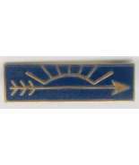 Vintage Boy Scout BSA Cub Scouts Arrow of Light Rank Award Blue Enamel P... - £13.86 GBP
