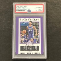 2019-20 Panini Contenders #6 Buddy Hield Signed Card AUTO PSA Slabbed Kings - £63.74 GBP