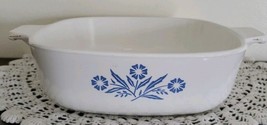 Corning Ware ~ 1 Qt. ~ Cornflower Blue Casserole Dish ~ P-1-B ~ USA (2A) - $30.00