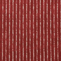 MAGNOLIA HOME SKYFALL CRIMSON RED WHITE STRIPE 100% COTTON FABRIC BY YAR... - $8.75