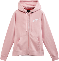 ALPINESTARS Women&#39;s Ageless Zip Hoodie - Pink/White - Small 1232518003110S - $69.95