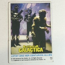 BattleStar Galactica Trading Card 1978 Vintage #73 Lotay - £1.57 GBP
