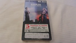 Sleepless in Seattle (VHS, 1997, Closed Captioned) Tom Hanks, Meg Ryan - £7.99 GBP