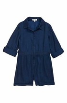 NWT Ten Sixty Sherman Girls 3/4 Zip Romper Navy Size S - £11.32 GBP