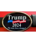 TRUMP 2024 Epoxy Belt Buckle TRUMP WAS RIGHT ABOUT EVERYTHING NEW! - $24.25 CAD