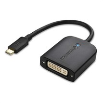 Cable Matters USB C to DVI Adapter (USB-C to DVI Adapter) in Black - Thunderbolt - £33.61 GBP