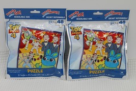 Lot Of 2 Disney Pixar Toy Story 4 Jigsaw Puzzles 48 Piece Brand NEW Sealed - £7.11 GBP