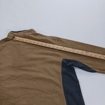 Columbia XM6279 Men's Brown/Black Pine Ridge Fleece 1/4 Zip Sweatshirt Size M image 8