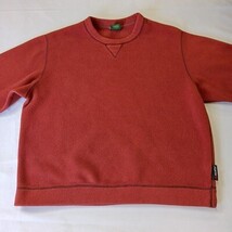 Cabela's RN#56835 Men's Burnt Orange Fleece Pullover Polartec Sweatshirt Size L image 14