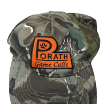 Porath Game Calls Mesh Camouflage Adjustable Strap Hat Camo - £16.01 GBP