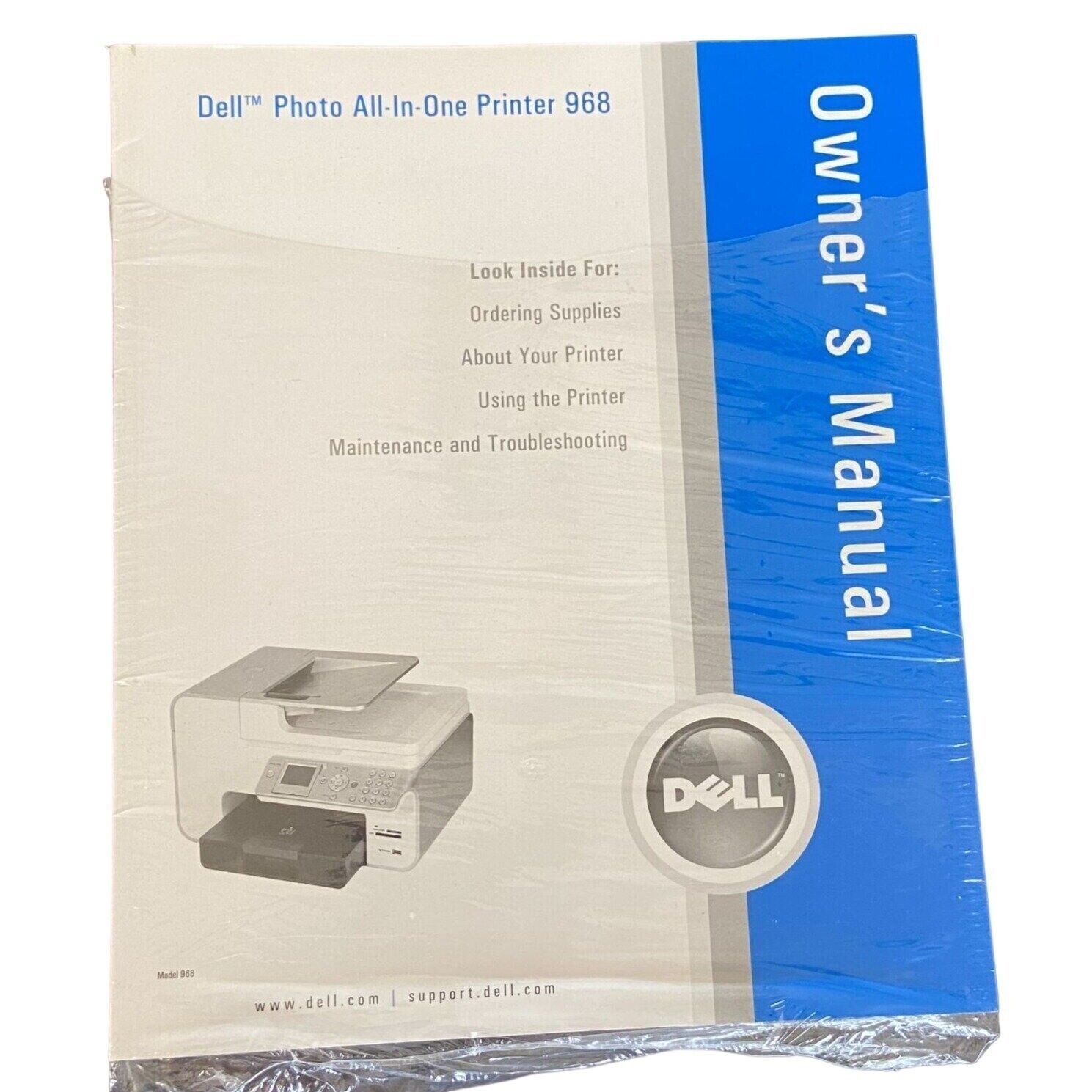 Dell Photo All-in-One Printer Owners Manual and 50 similar items