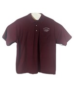 Tin Can Sailors Polo Large Destroyer US Navy Mens Maroon Flaws - $21.97 CAD