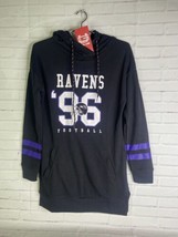 Ultra Game NFL Womens Baltimore Ravens Tunic Hoodie Pullover Sweatshirt Size M - £59.21 GBP