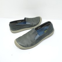 Keen Lorelai Mens Size 7 Blue Leather Clip On Casual Shoes 1020499 - $26.99