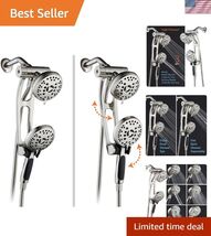 High Pressure 48-mode Luxury 3-way Combo with Adjustable Extension Arm –... - $159.37