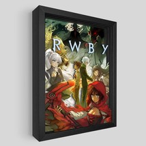 RWBY Anime Framed Shadow Box Wall Art 12x16 Poster Print Limited Run - £191.27 GBP