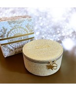 Brand New Gift-of-Purchase Dior beauty Gold Glitter vanity case with mirror - $47.12