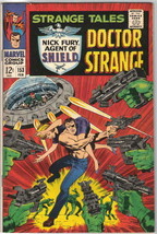 Strange Tales Comic Book #153 Marvel Comics 1967 VERY FINE- - $36.66