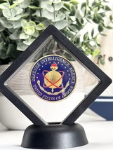 Defense Intelligence Agency (DIA) Challenge Coin With 3D Display Case - £14.16 GBP