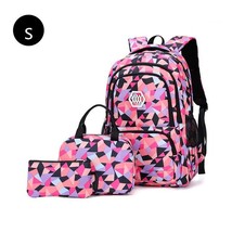 Children School bags set Girls Primary Backpack Kids school backpcak 3 pcs princ - £58.51 GBP