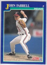 M) 1991 Score Baseball Trading Card - John Farrell #50 - £1.54 GBP