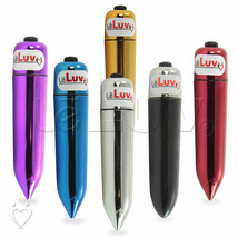 Massager Vibrating Bullet LeLuv Mini Pointed 3.25 Inch Pick a Color - £7.07 GBP