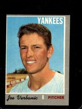 1970 Topps #416 Joe Verbanic Vg Yankees *X75193 - £0.76 GBP