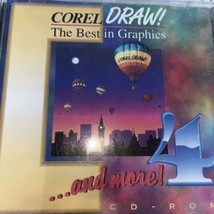 Corel Draw 4 - Vintage Photo Editing Software - 2 Discs Pc CD-ROM - £13.93 GBP