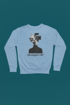 Unisex Fashion Sweatshirt, Abstract Design, comfort colors, high style, ... - $34.59+