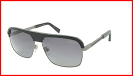 ZILLI Sunglasses Titanium Acetate Leather Polarized France Handmade ZI 65024 C05 - £688.64 GBP