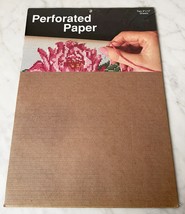 Perforated Paper for Cross Stitch Brown 14 Count - Package of 2 Sheets 9... - $7.55