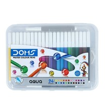 DOMS Watercolour Acqua Pen 24 Plastic Pack (1 SET) - £14.16 GBP