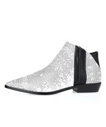 L.A.M.B. Mayor Lizard Embossed Leather Bootie NWOT Size 6 - $148.67