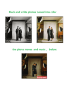 Black white Picture turned into color, Image photo Moves 5s，photo proces... - $20.81 CAD+
