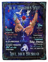 God Bless Our Marriage Together Forever Blanket Xmas Gift For Wife From Husband - £28.80 GBP+