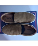 Flag Ltd. CAMERON Slip On Leather Tan Shoes Youth Boys Size 3 With Box - $582.99 MXN