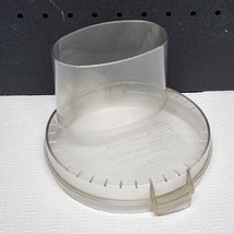 Cuisinart DLC-10 Food Processor Lid &amp; Chute Sleeve DLC-117BGTX | No Pusher - £15.81 GBP