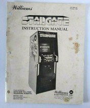 Stargate Arcade Instruction Manual 1981 Game Service Repair Original Vin... - £26.37 GBP
