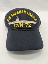 USS Abraham Lincoln Cvn-72 Eagle Crest One Size Fits All Adjustable Hat - £13.85 GBP