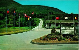 Entrance to Skyline Drive &amp; Bridge Manchester Vermont VT UNP Chrome Postcard E6 - £3.12 GBP