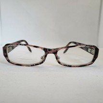 Armani Exchange AX215 Womens Purple Snakeskin Rectangle Eyeglasses Frame... - £15.65 GBP