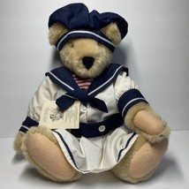 Vintage North American Bear Company Fluffy VanderBear 18” in Sailor Dress 1982 - £36.15 GBP