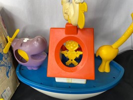 Vintage Hasbro Romper Room Squirt the Animals Pool Tub Toy Complete 1979 w/ Box - £31.97 GBP