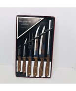 WM. A. Rogers Oneida 6 Piece Chefs Cutlery Knife Set Made In Japan New I... - $552.98 MXN